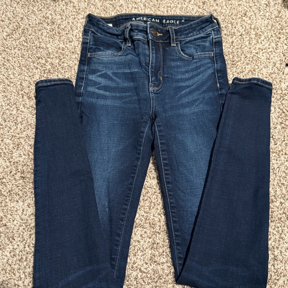 American Eagle Outfitters Women's TWO FOR ONE Skinny Jeans